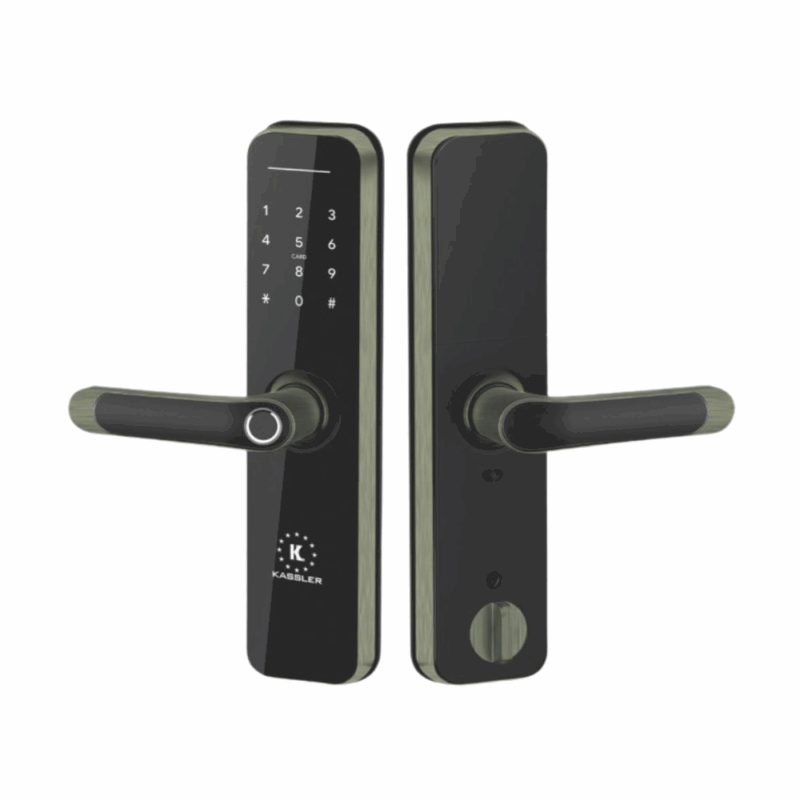 Khóa vân tay Kassler KL-668 APP GREEN BRONZE REMOTE - 9 Khóa vân tay Kassler KL-668 APP GREEN BRONZE REMOTE