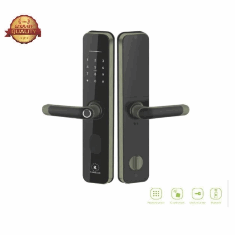 Khóa vân tay Kassler KL-668 APP GREEN BRONZE REMOTE - 4 Khóa vân tay Kassler KL-668 APP GREEN BRONZE REMOTE