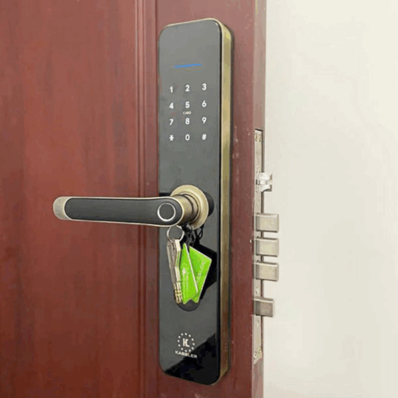Khóa vân tay Kassler KL-696 APP GREEN BRONZE REMOTE - 14 Khóa vân tay Kassler KL-696 APP GREEN BRONZE REMOTE