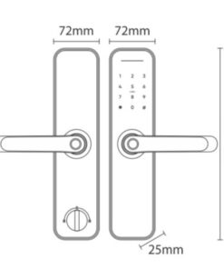 Khóa vân tay Kassler KL-696 APP RED BRONZE REMOTE - 13 Khóa vân tay Kassler KL-696 APP RED BRONZE REMOTE - 12