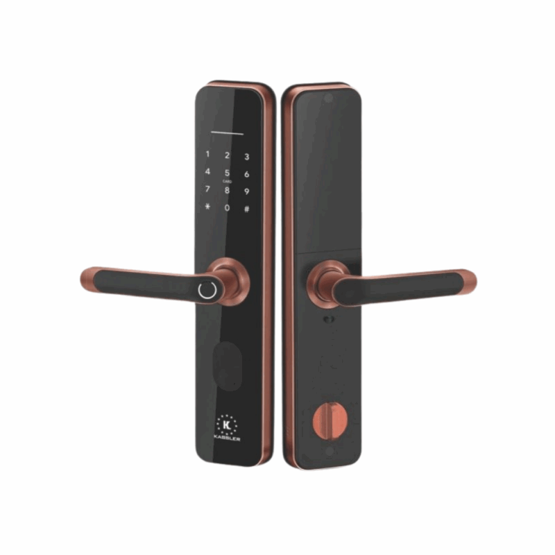 Khóa vân tay Kassler KL-696 APP RED BRONZE REMOTE - 23 Khóa vân tay Kassler KL-696 APP RED BRONZE REMOTE