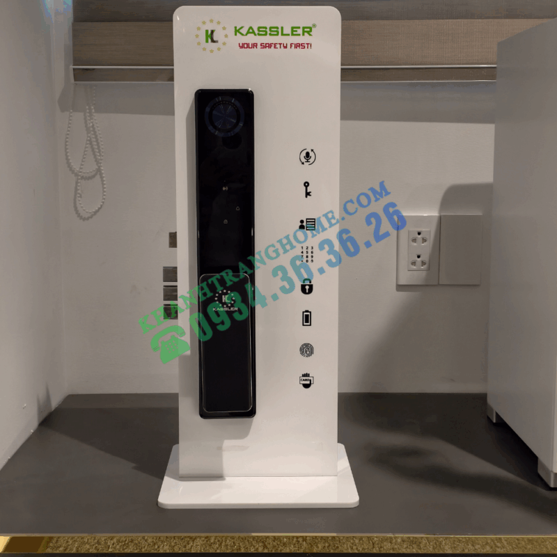 Khóa vân tay Kassler KL-809 CNC BLACK APP - 16 Khóa vân tay Kassler KL-809 CNC BLACK APP