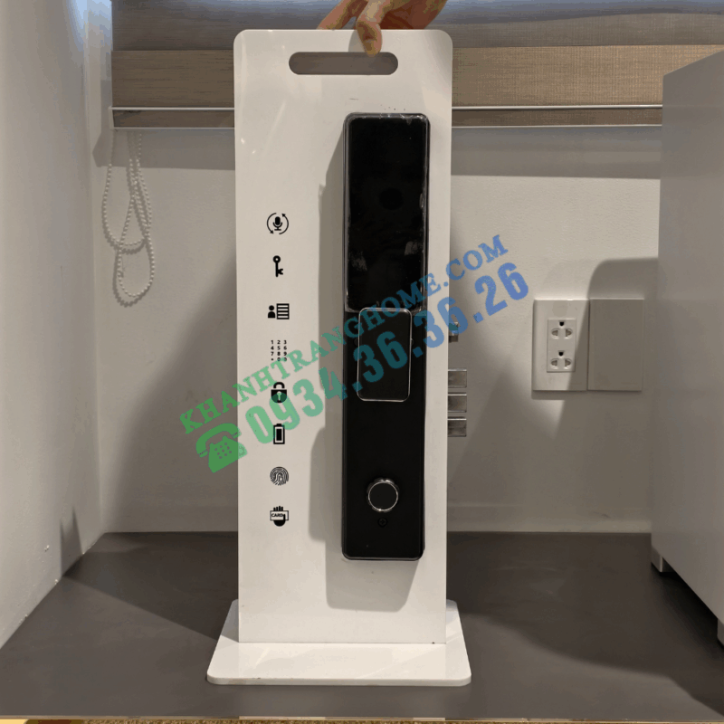 Khóa vân tay Kassler KL-809 CNC BLACK APP - 17 Khóa vân tay Kassler KL-809 CNC BLACK APP