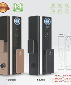 Khóa vân tay Kassler KL-809 CNC COPPER APP REMOTE - 5 Khóa vân tay Kassler KL-809 CNC COPPER APP REMOTE