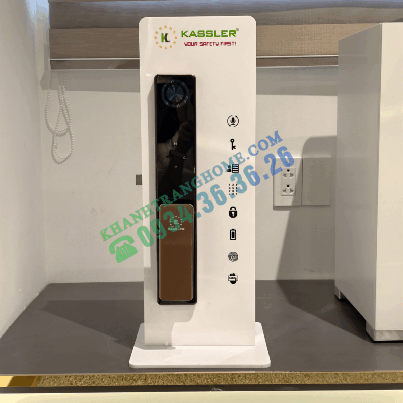 Khóa vân tay Kassler KL-809 CNC COPPER APP REMOTE - 15 Khóa vân tay Kassler KL-809 CNC COPPER APP REMOTE