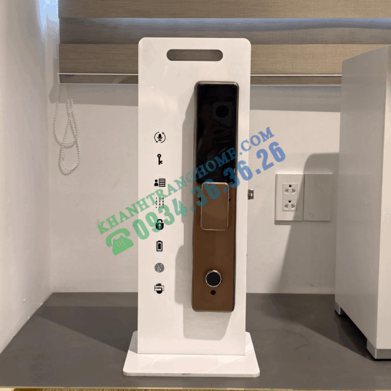 Khóa vân tay Kassler KL-809 CNC COPPER APP REMOTE - 17 Khóa vân tay Kassler KL-809 CNC COPPER APP REMOTE