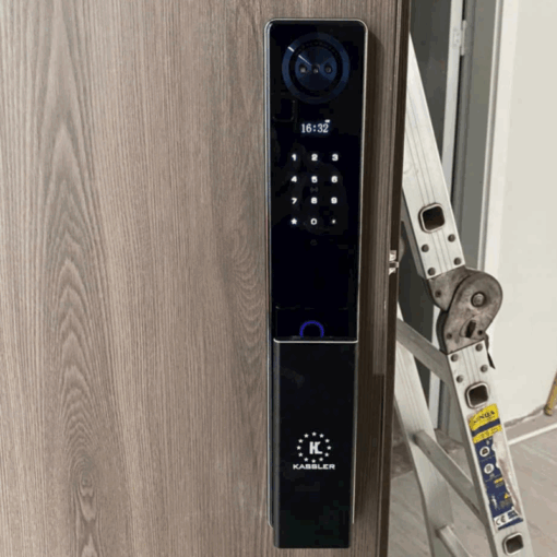 Khóa vân tay Kassler KL-868 CNC BLACK APP + REMOTE