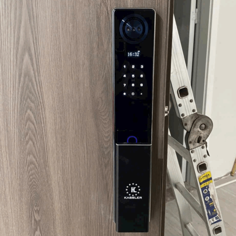 Khóa vân tay Kassler KL-868 CNC BLACK APP + REMOTE - 12 Khóa vân tay Kassler KL-868 CNC BLACK APP + REMOTE
