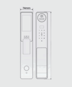 Khóa vân tay Kassler KL-868 CNC BLACK APP