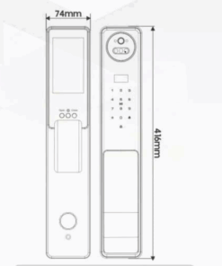 Khóa vân tay Kassler KL-868 CNC BLUE GREY APP