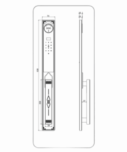 Khóa vân tay Kassler KL-968 CNC BLUE GREY APP+REMOTE - 5 Khóa vân tay Kassler KL-968 CNC BLUE GREY APP+REMOTE
