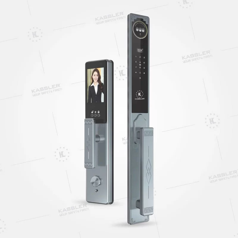 Khóa vân tay Kassler KL-968 CNC BLUE GREY APP - 10 Khóa vân tay Kassler KL-968 CNC BLUE GREY APP