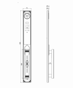 Khóa vân tay Kassler KL-968 CNC COFFEE APP