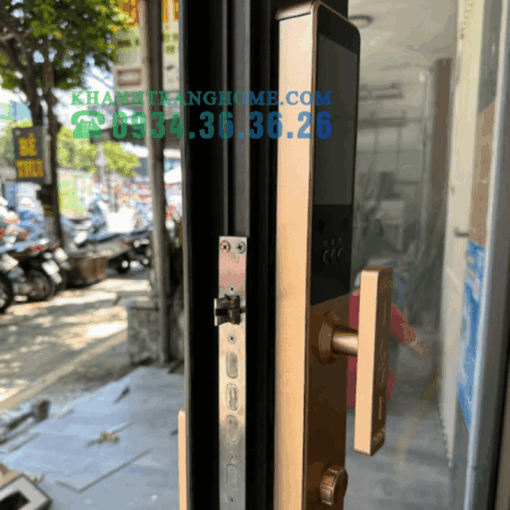 Khóa vân tay Kassler KL-968 CNC GOLD APP