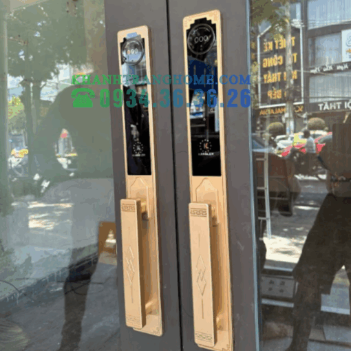 Khóa vân tay Kassler KL-968 CNC GOLD APP