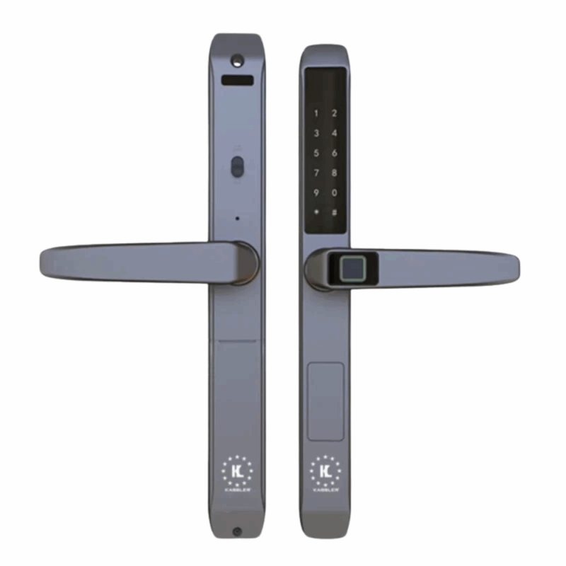 Khóa vân tay cửa nhôm Kassler KL-599TD Grey App+Remote - 28 Khóa vân tay cửa nhôm Kassler KL-599TD Grey App+Remote