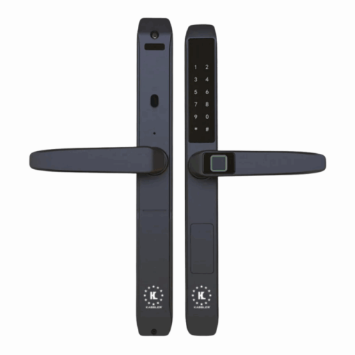 Khóa vân tay cửa nhôm Kassler KL-599TD Black App+Remote