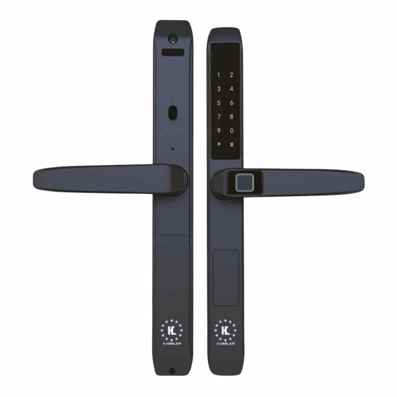 Khóa vân tay cửa nhôm Kassler KL-599TD Black App+Remote - 9 Khóa vân tay cửa nhôm Kassler KL-599TD Black App+Remote