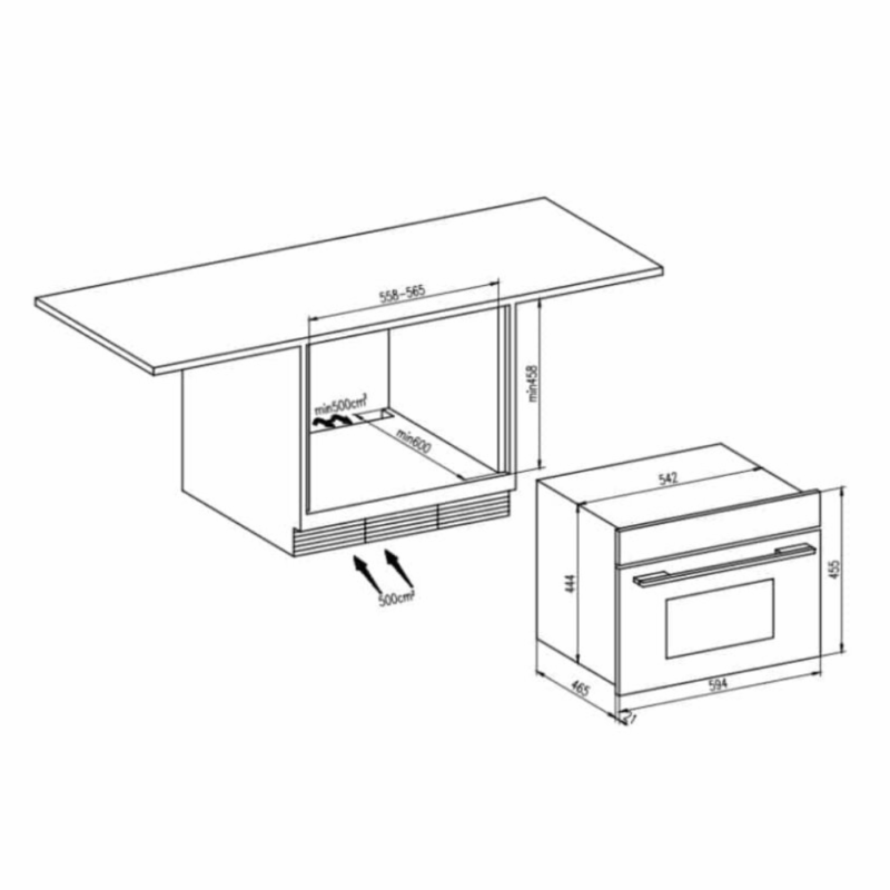Lò Vi Sóng Âm Tủ Hafele HC-MWO381B 495.10.044 - 12 Lò Vi Sóng Âm Tủ Hafele HC-MWO381B 495.10.044
