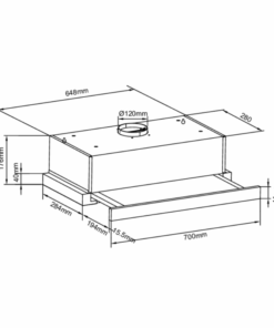 Máy hút mùi CANZY CZ D700S