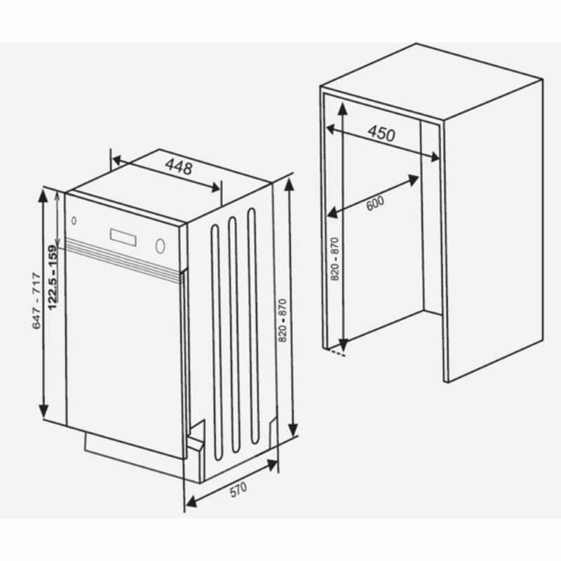 Máy rửa chén Hafele HDW-B4512B 533.23.340 - 4 Máy rửa chén Hafele HDW-B4512B 533.23.340