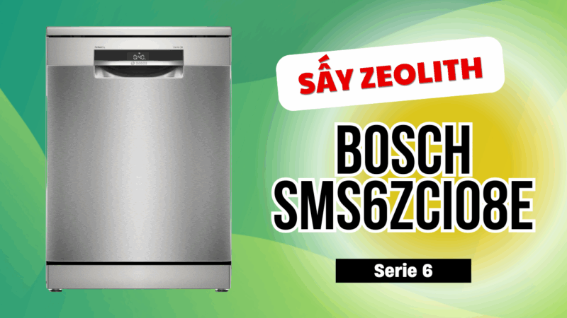 Máy rửa bát Bosch SMS6ZCI08E serie 6 sấy Zeolith là lựa chọn tối ưu cho gia đình 4-6 người - 1 Máy rửa bát Bosch SMS6ZCI08E serie 6 sấy Zeolith là lựa chọn tối ưu cho gia đình 4-6 người