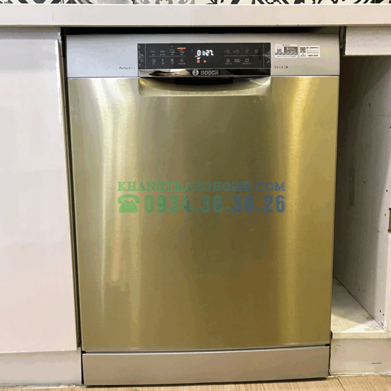 Máy rửa bát Bosch SMS6ZCI85M serie 6 sấy Zeolith - 51 Máy rửa bát Bosch SMS6ZCI85M serie 6 sấy Zeolith