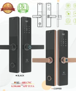 Khóa vân tay Kassler KL-608 CNC COPPER APP