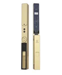 KHÓA CỬA NHÔM KASSLER KL-599 CNC-02 CHAMPAGNE GOLD APP TUYA