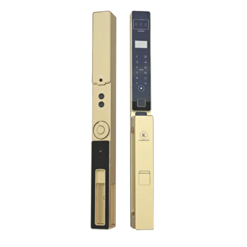 Khóa cửa nhôm Kassler KL-599 CNC-02 CHAMPAGNE GOLD APP TUYA - 11 Khóa cửa nhôm Kassler KL-599 CNC-02 CHAMPAGNE GOLD