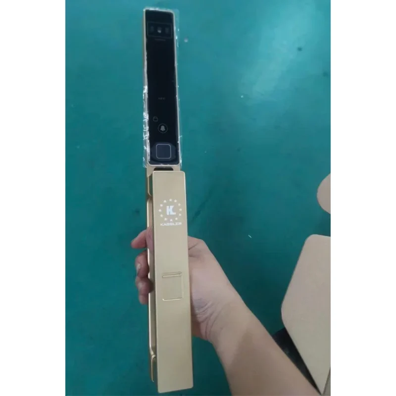 Khóa cửa nhôm Kassler KL-599 CNC-VF CHAMPAGNE GOLD APP - 13 Khóa cửa nhôm Kassler KL-599 CNC-VF CHAMPAGNE GOLD APP