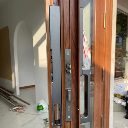 Khóa cửa nhôm Kassler KL-599 CNC-VF GREY APP