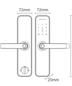 KHÓA ĐIỆN TỬ KASSLER KL-696 GOLD APP REMOTE - 8 KHÓA ĐIỆN TỬ KASSLER KL-696 GOLD APP REMOTE