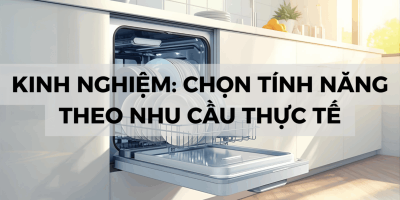 Kinh Nghiệm Mua Máy Rửa Chén Bosch: Tránh 5 Sai Lầm Thường Gặp Khi Chọn Máy - 3 Kinh Nghiệm Mua Máy Rửa Chén Bosch: Tránh 5 Sai Lầm Thường Gặp Khi Chọn Máy