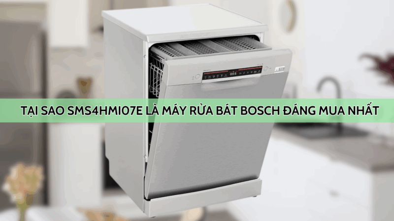 TOP máy rửa bát Bosch đáng mua nhất: SMS4HMI07E lọt danh sách - 5 TOP máy rửa bát Bosch đáng mua nhất: SMS4HMI07E lọt danh sách