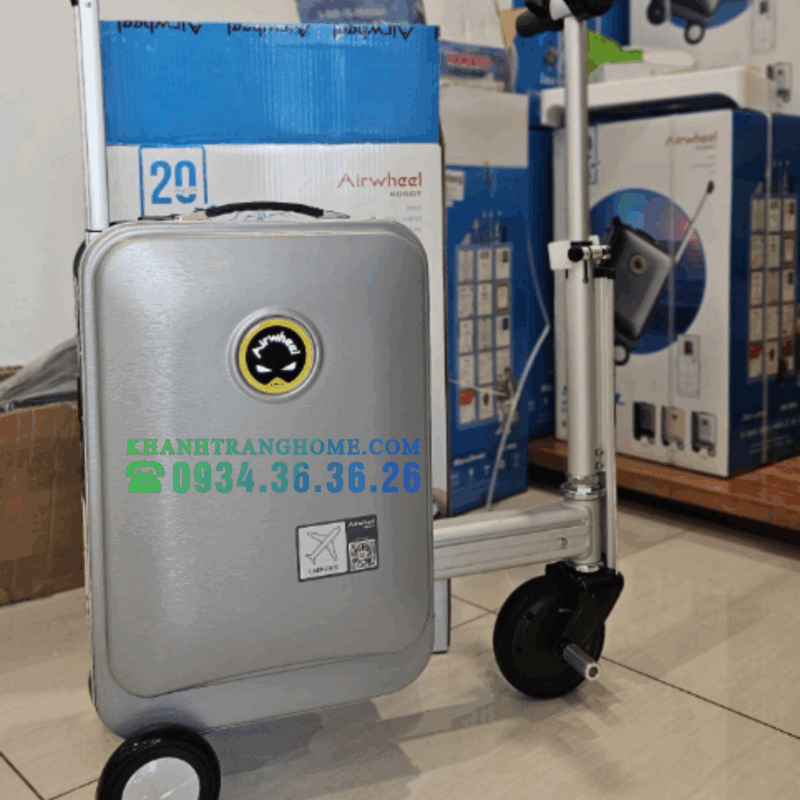 Vali điện Airwheel SE3SL màu bạc - 17 Vali điện Airwheel SE3SL màu bạc