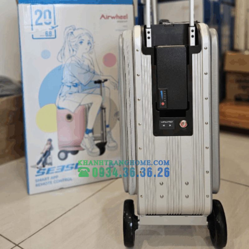 Vali điện Airwheel SE3SL màu bạc - 19 Vali điện Airwheel SE3SL màu bạc