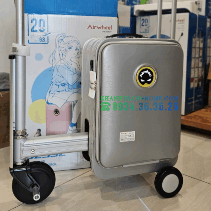 Vali điện Airwheel SE3SL màu bạc - 20 Vali điện Airwheel SE3SL màu bạc