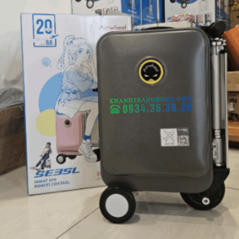 Vali điện Airwheel SE3SL màu đen - 17 Vali điện Airwheel SE3SL màu đen