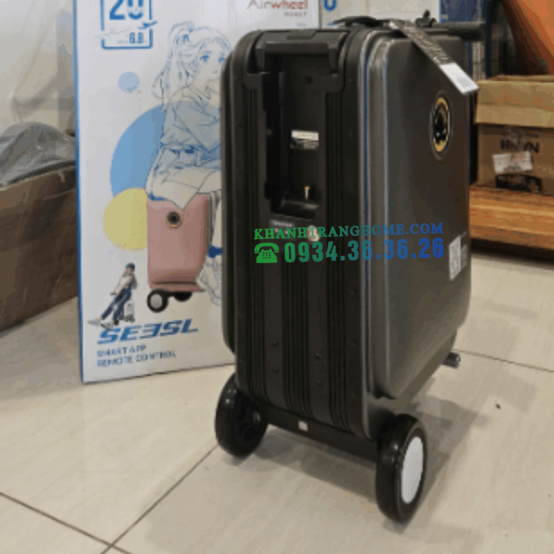 Vali điện Airwheel SE3SL màu đen - 19 Vali điện Airwheel SE3SL màu đen