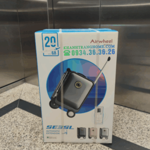 Vali điện Airwheel SE3SL màu đen