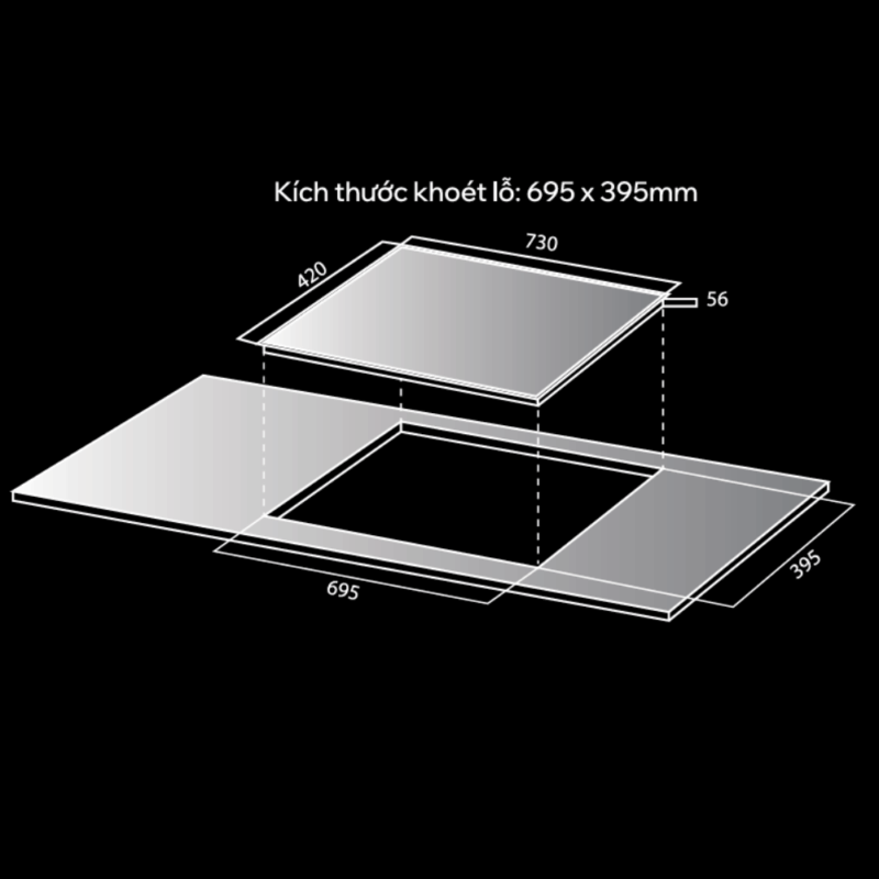 Bếp từ Kocher X-NANO 7 - 12 Bếp từ Kocher X-NANO 7