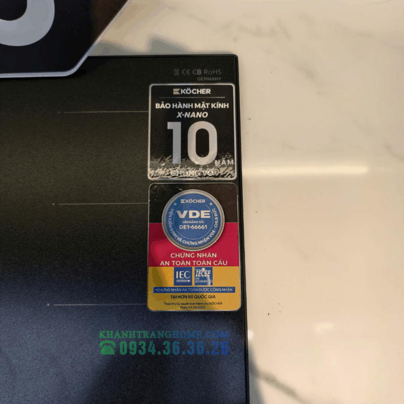 Bếp từ Kocher X-NANO 8 - 31 Bếp từ Kocher X-NANO 8