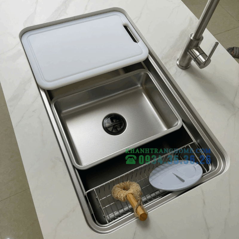 Chậu rửa bát Kluger KO7847FS Plus - 32 Chậu rửa bát Kluger KO7847FS Plus
