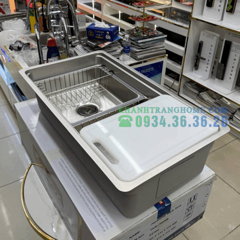 Chậu rửa bát Konox Tari 780SM - 41 Chậu rửa bát Konox Tari 780SM