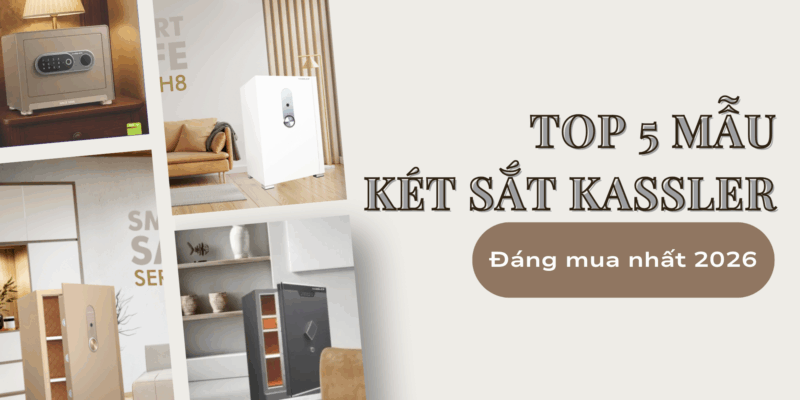 Top 5 mẫu két sắt Kassler đáng mua nhất 2026 - 1