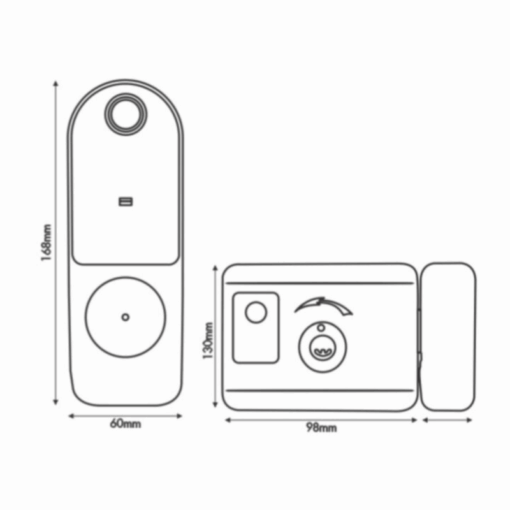KHÓA CỬA SẮT VÂN TAY KASSLER KL-579I
