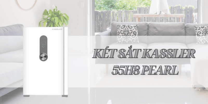 Két sắt chống cháy – bảo vệ tài sản của bạn khi hỏa hoạn - 4 Két sắt KASSLER KL-55H8 Pearl