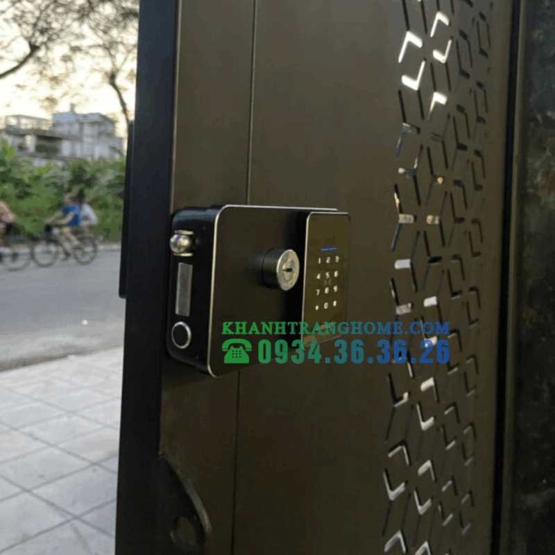 Khóa cửa cổng Kassler KL-579 CNC Silver Grey Remote+Wifi - 18 Khóa cửa cổng Kassler KL-579 CNC Silver Grey App