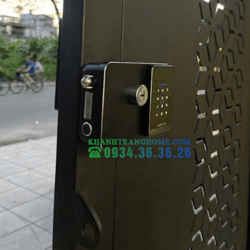 Khóa cửa cổng Kassler KL-579 CNC Silver Grey Remote+Wifi - 20 Khóa cửa cổng Kassler KL-579 CNC Silver Grey App